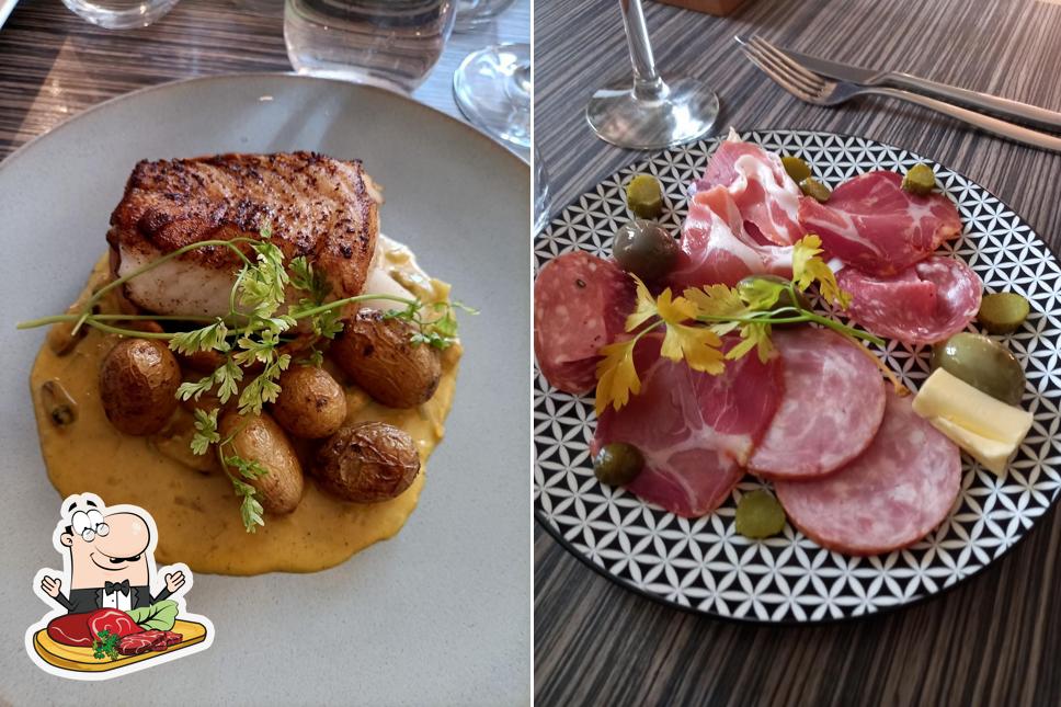 Le Gaspard propose des plats à base de viande