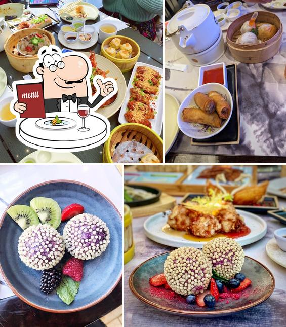 Pub y bar Palette Tea Garden & Dim Sum 彩苑, San Mateo Carta del