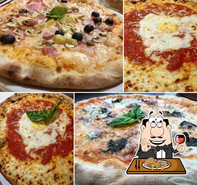 A La Sosta, puoi ordinare una bella pizza