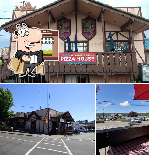 Check out how Poulsbo Woodfired Pizza looks outside