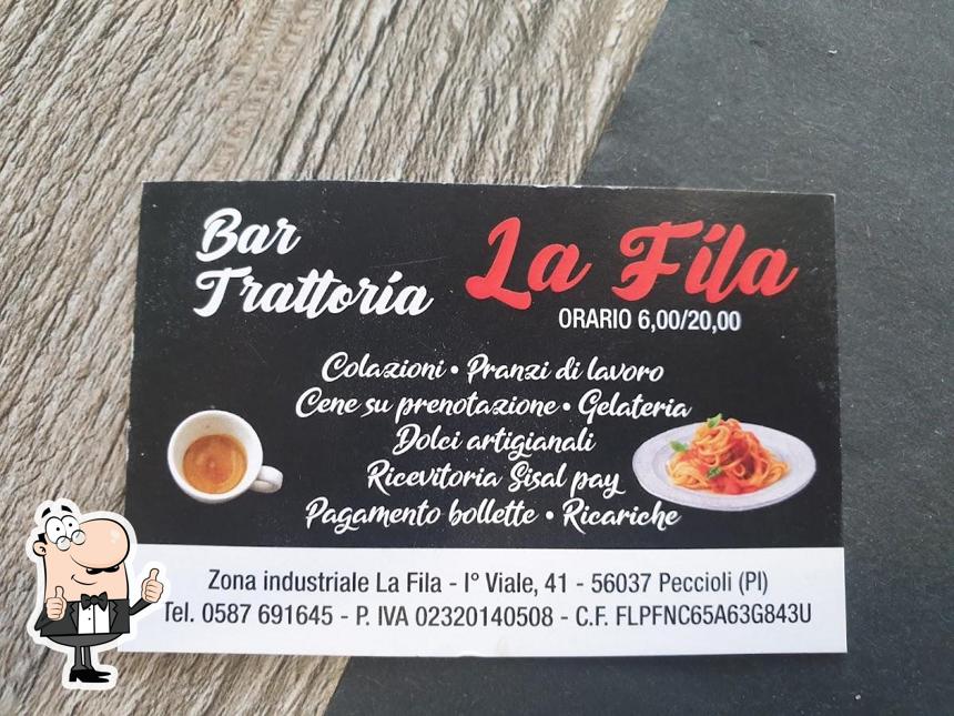 Vedi la foto di Bar Trattoria e Pizzeria La Fila