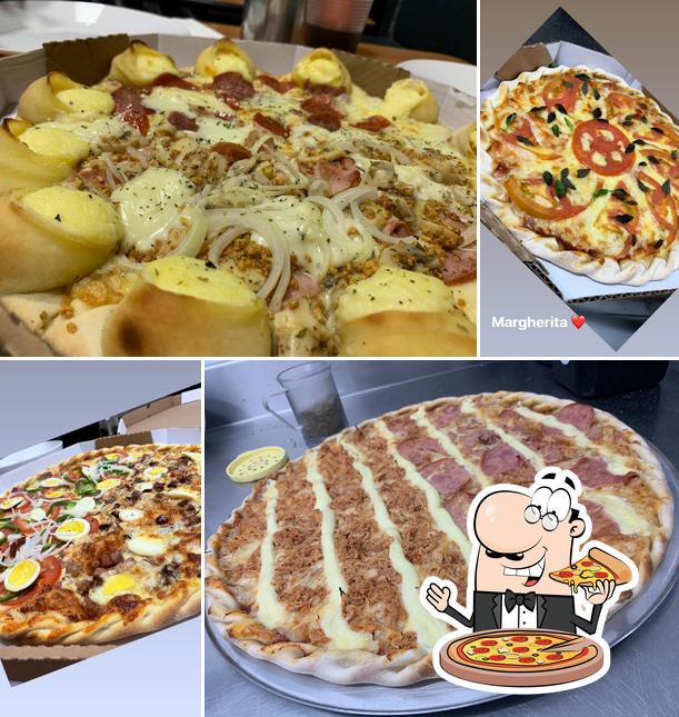 Experimente diversos variedades de pizza