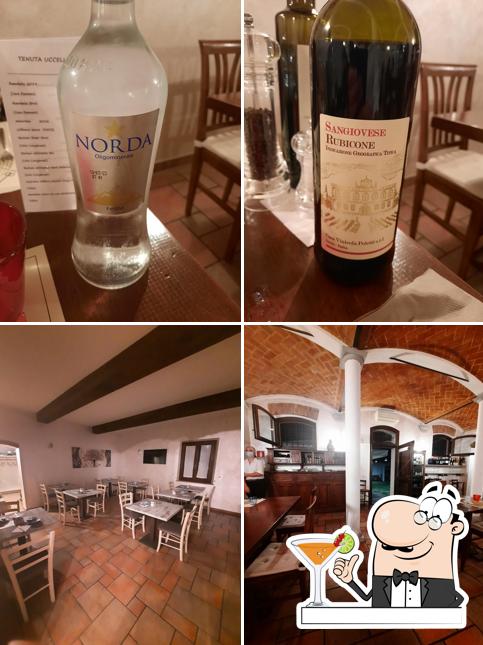 La foto della bevanda e interni di Ristorante @ Locanda Dei Gagliardi