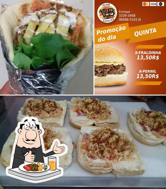 Comida en Ronny lanches