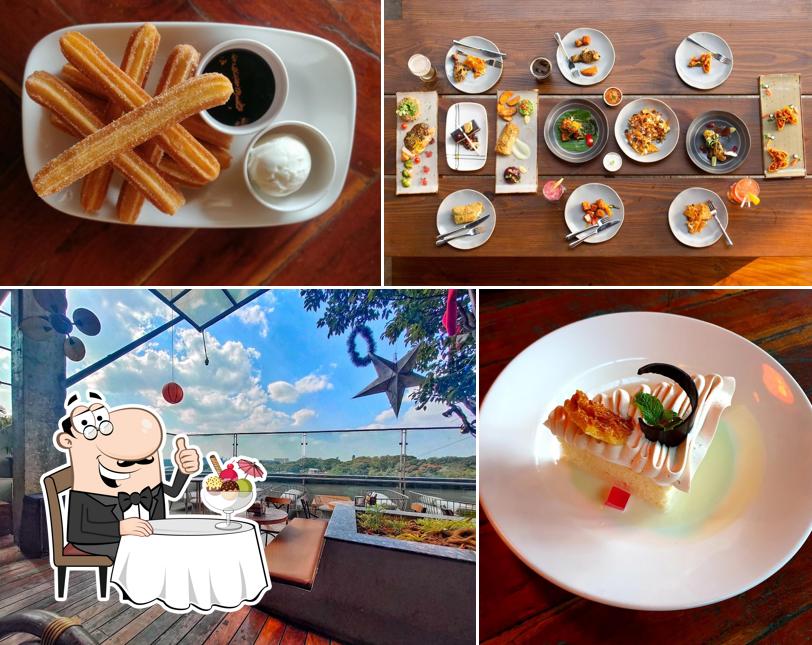 Enjoy one of the sweet dishes