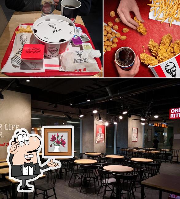 KFC se distingue par sa intérieur et nourriture