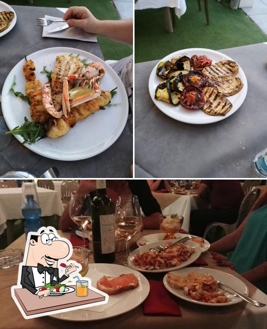 Essen im Kontiki Beach Club - San Benedetto del Tronto
