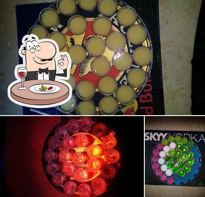 Cibo al Le Vip Shot Bar