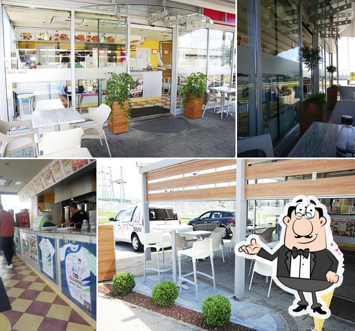 Gli interni di Okrepčevalnica Fast Food Pinki Kranj Sašo Krpič s.p