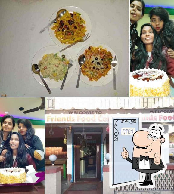 Look at the image of friends corner