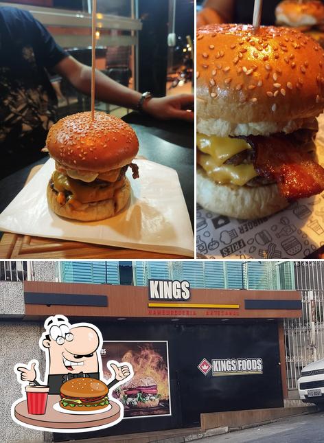 Peça um hambúrguer no Kizaemon Sushi & Kings Burguer loja 1 - Restaurante Japonés e Hamburgueria em Taboão e Embu