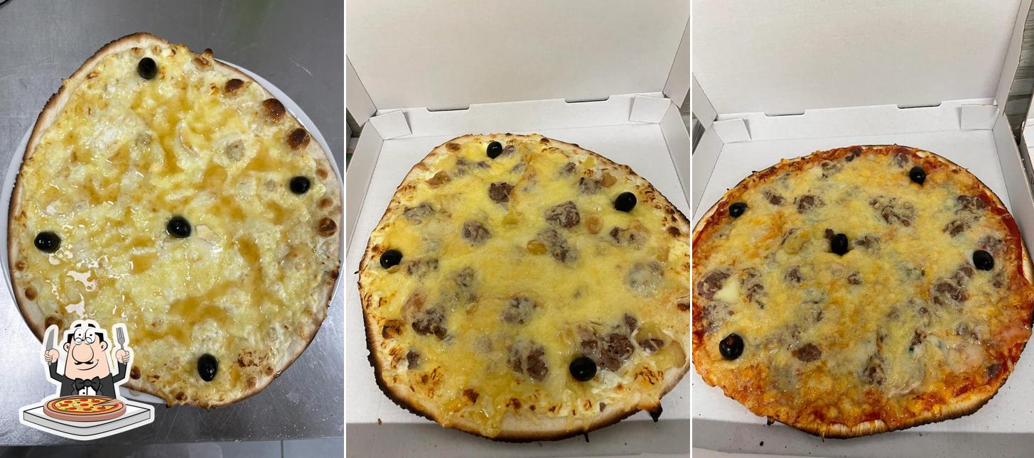 Choisissez des pizzas à PIZZA K