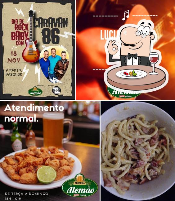 Platos en Choperia Alemão
