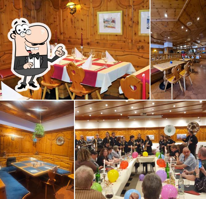 Gli interni di Restaurant Alexander