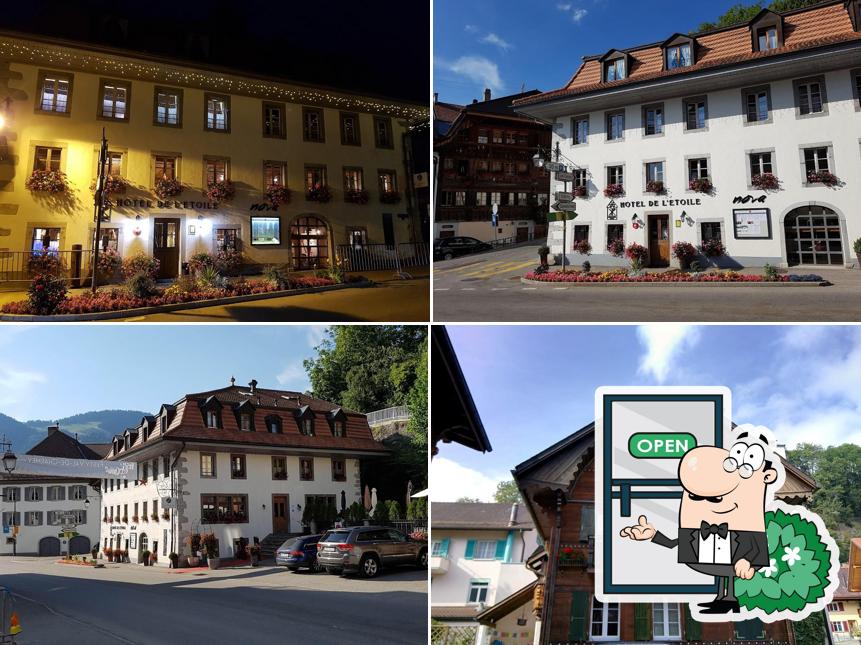 Gli esterni di Romantik Hôtel l'Etoile