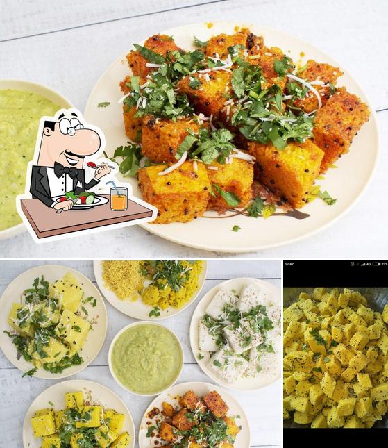 Food at Shree Swastik Khaman House Bhadrakali Matas Pole Opp Rajhans Cinema Raopura Vadodara