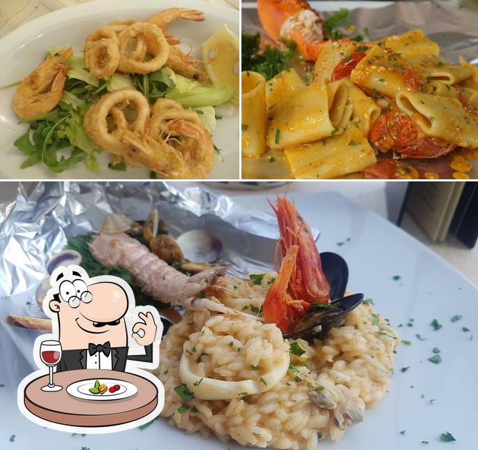 Platti al L'Unico Seafood