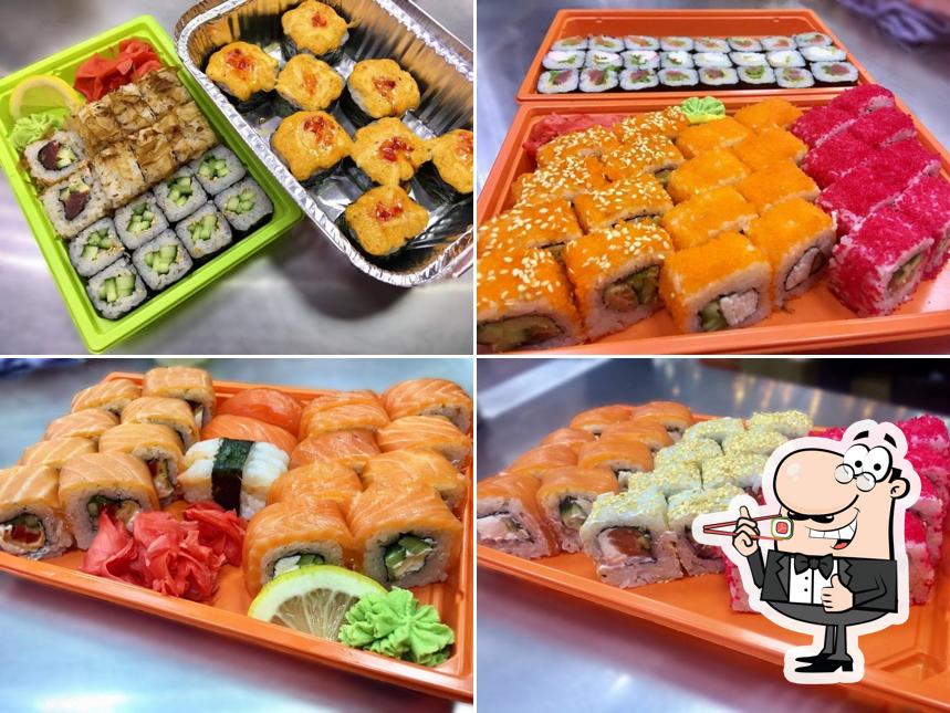 Essayez différentes options de sushi