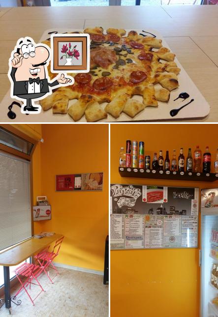 La immagine della interni e cibo di Pizza Poker Coronella