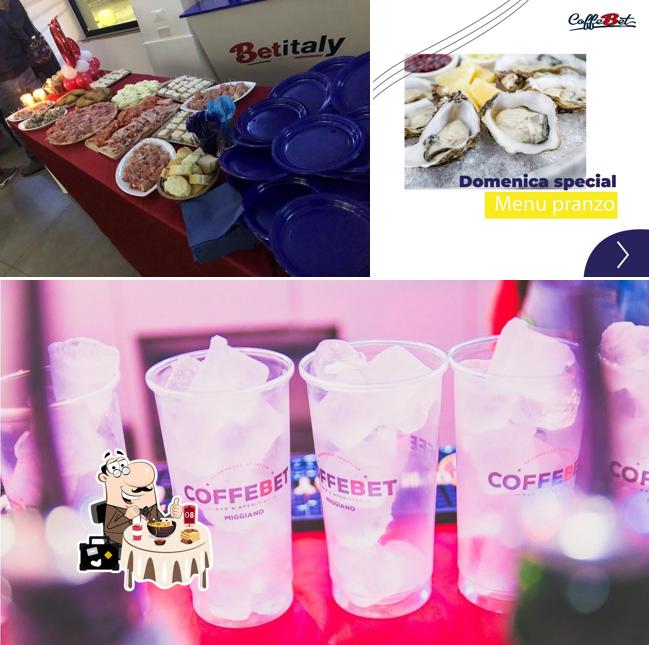 Questa è la immagine che raffigura la cibo e esterno di Coffee Bet Miggiano
