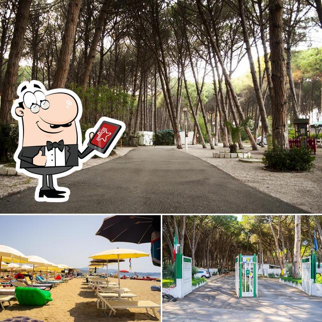 Das Äußere von Camping Paestum Mare Pineta