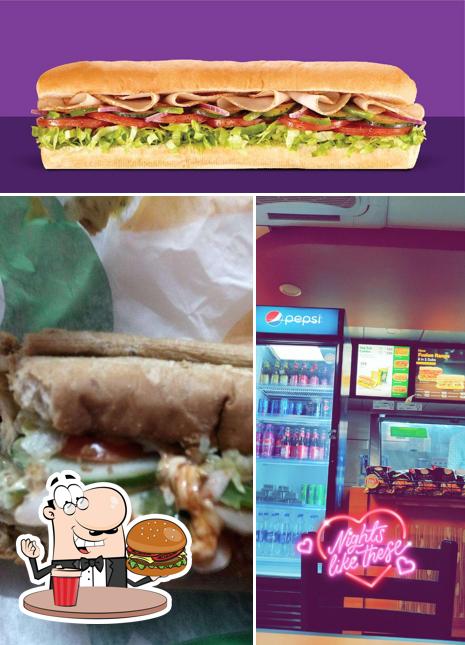 Get a burger at Subway Gwalior