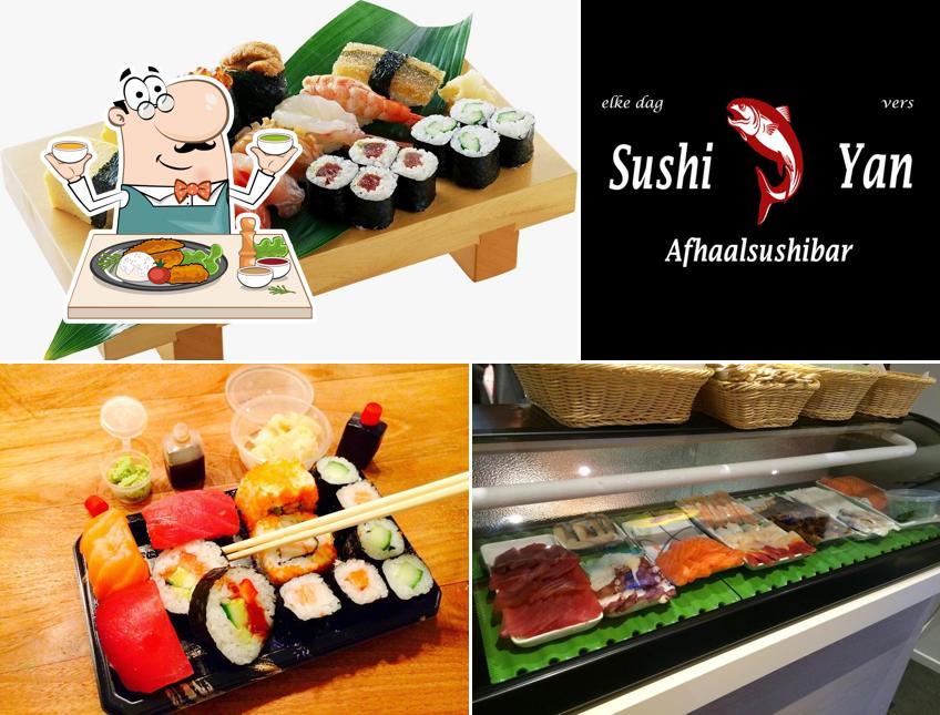 Essen im Sushi Yan