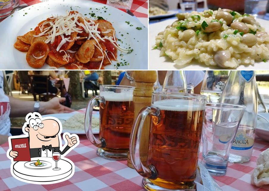 Cibo al Osteria Maltrainsema