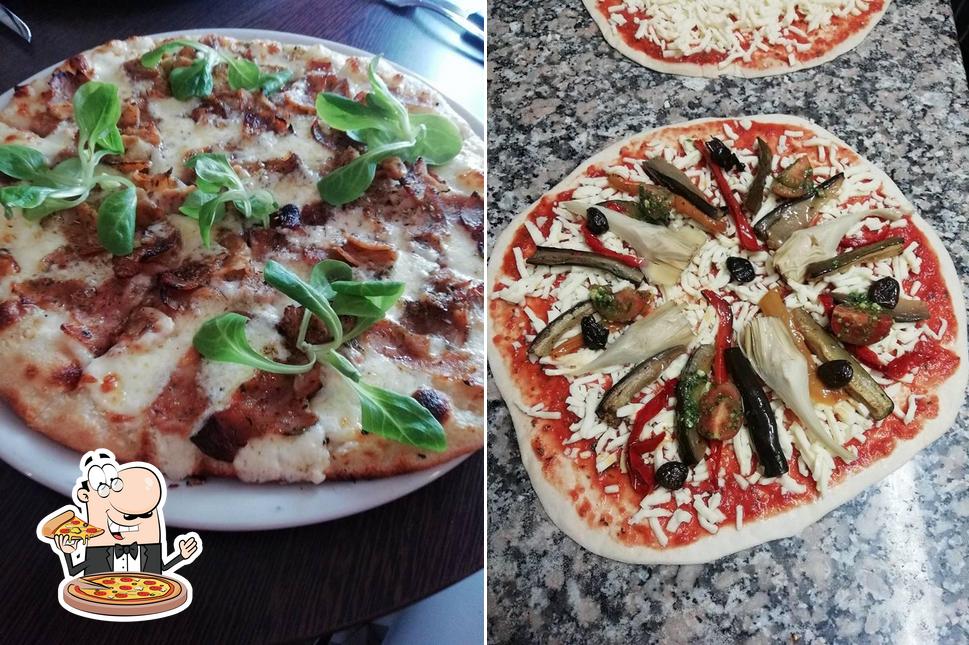 A BAR - PIZZERIA LE BISTR'O, vous pouvez déguster des pizzas