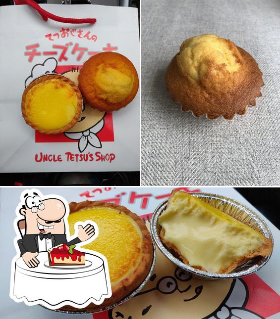Uncle Tetsu's Japanese Cheesecake, Orfus Road provides a selection of sweet dishes
