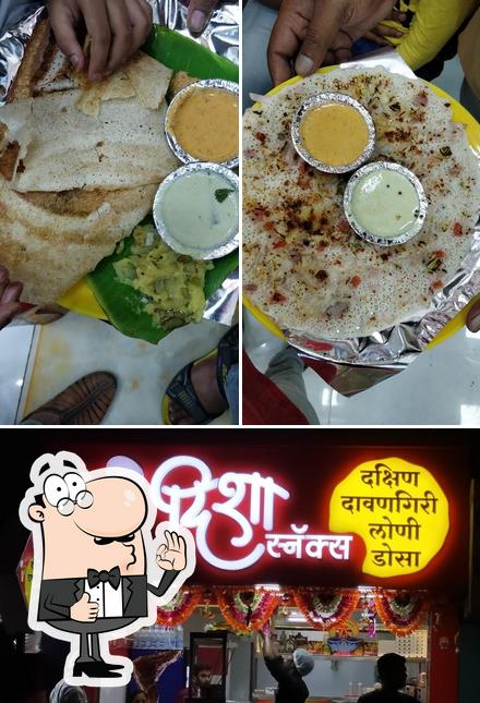 Look at this pic of Disha Snacks - Dakshin Davangiri Dosa