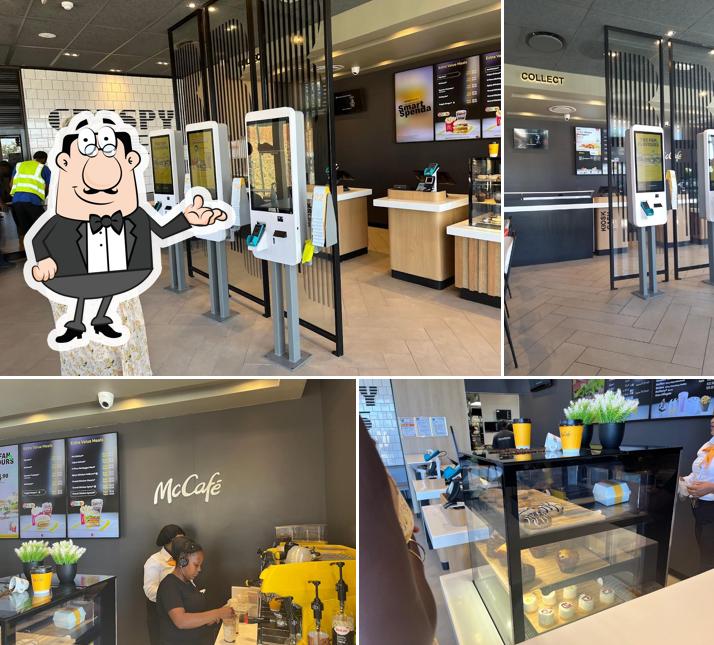 L'intérieur de McDonald's Watercrest