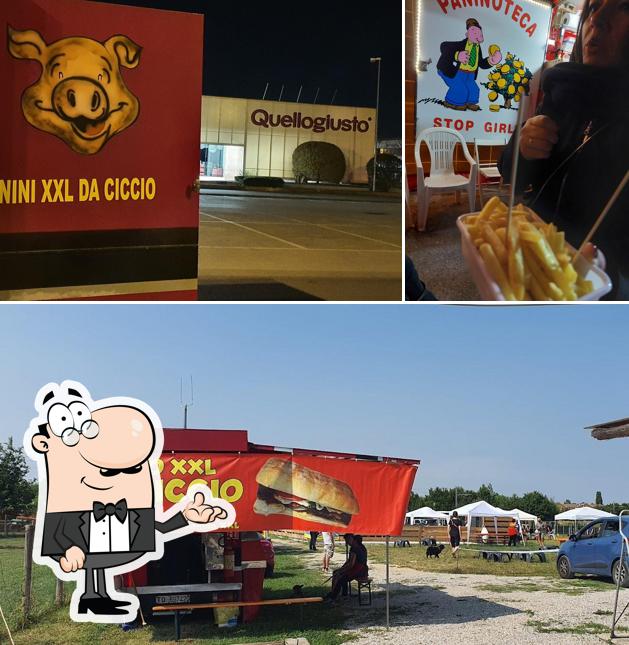 La interni e esterno del ristorante