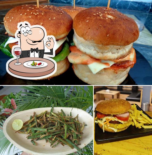 Food at The Goldy's Cafe
