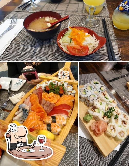 Food at Yuwiki Sushi