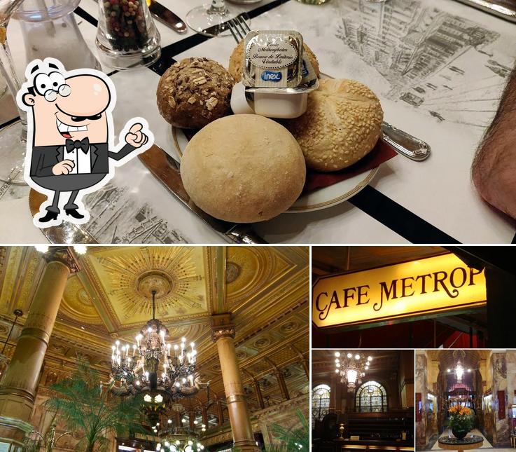 Jetez un coup d’oeil à la photo indiquant la extérieur et nourriture concernant Café Métropole