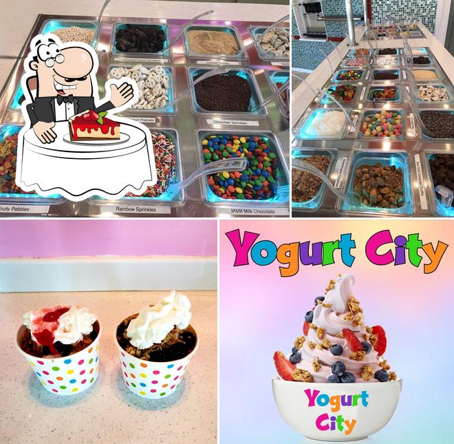 Yogurt City, 111 Boardwalk Place in Madeira Beach Restaurant menu and