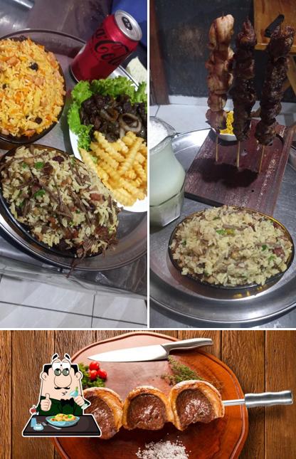 Comida em Espetinho do Cesar