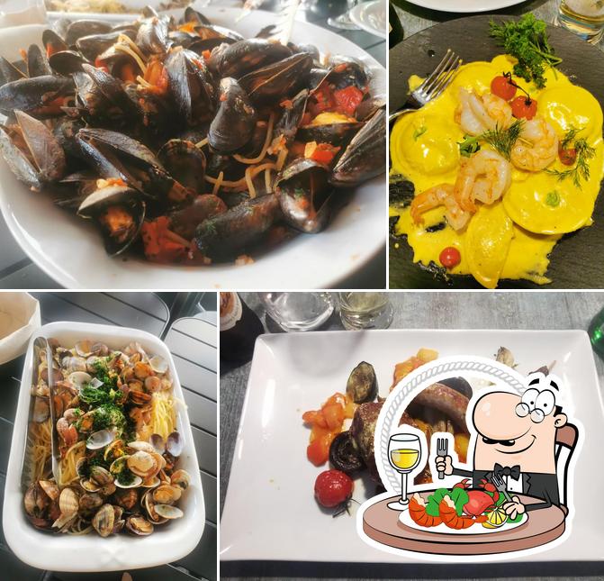 Prenez des fruits de mer à Mia Osteria & Pizzeria