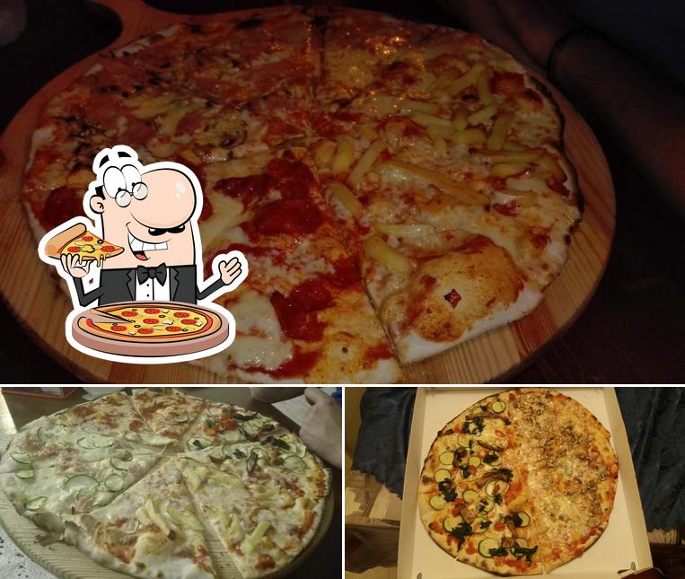 A Pizzeria Hamadi Samir, vous pouvez déguster des pizzas