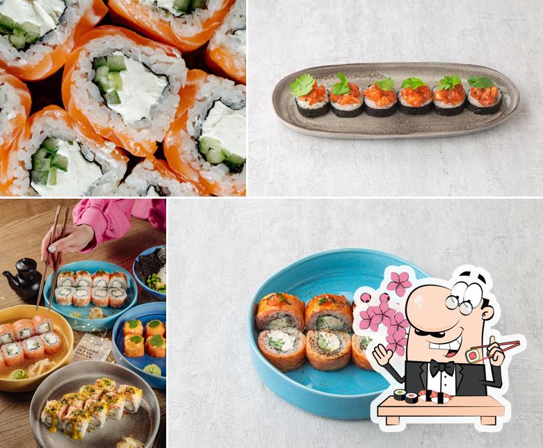 В "Тихий sushi lab" подают суши и роллы