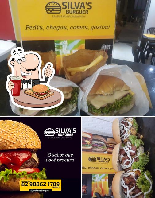 Os hambúrgueres do Silva's Burguer irão satisfazer diferentes gostos