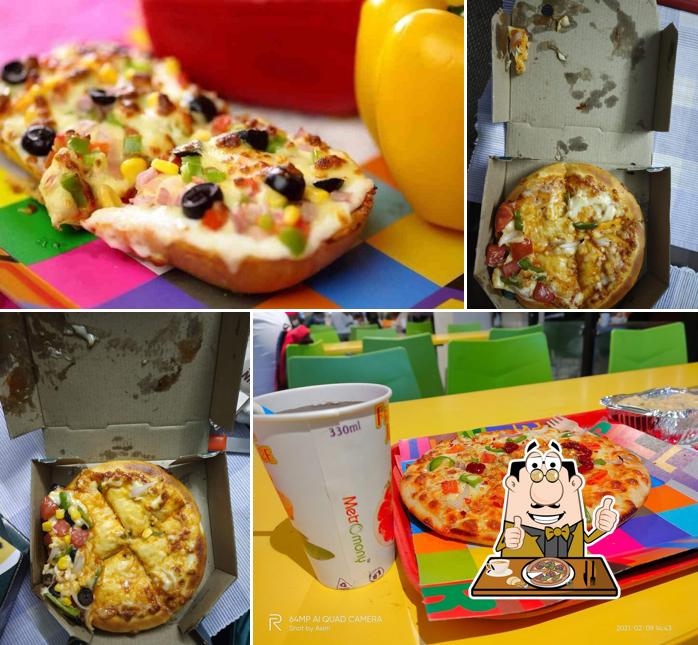 At Grill Inn, you can taste pizza