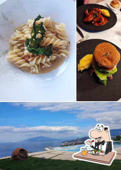 La foto della cibo e esterno di Il Vespero