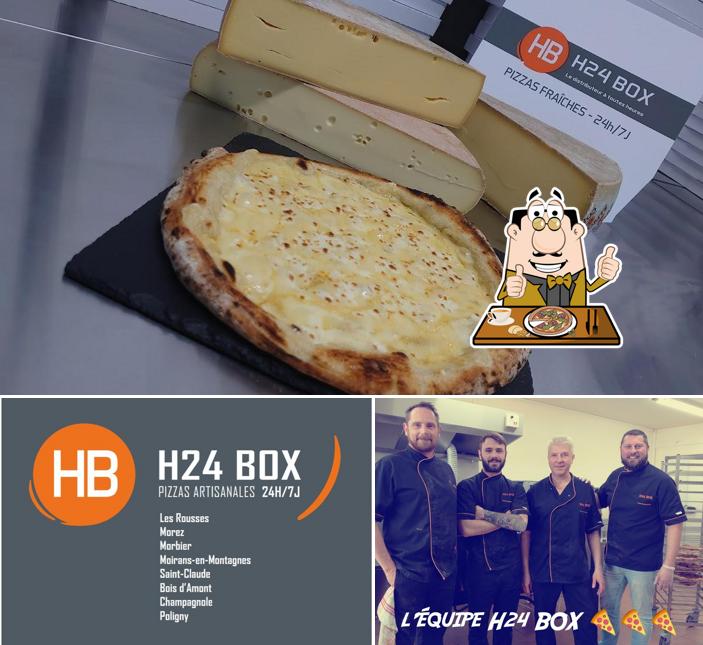 Essayez des pizzas à H24 BOX Champagnole