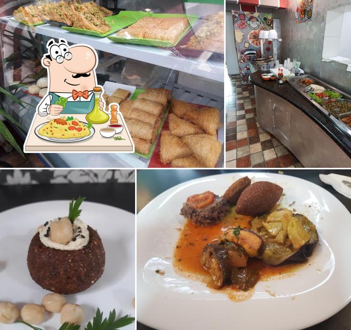 Platos en Albaik arte da culinária