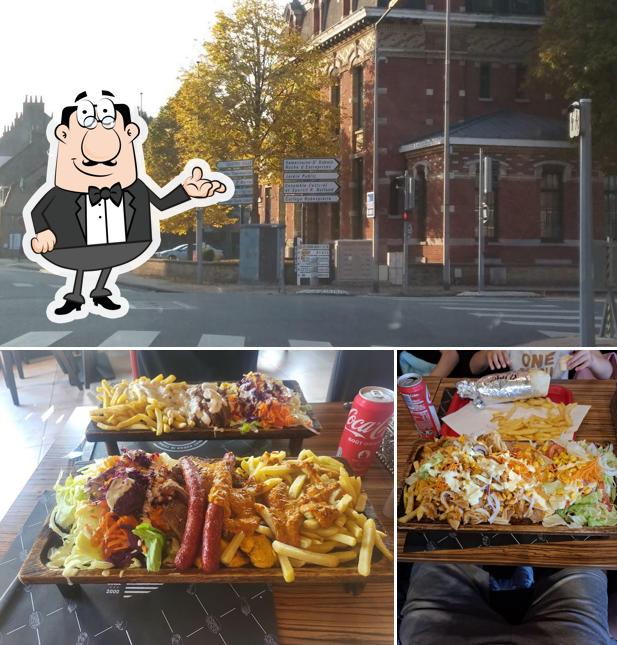 Vérifiez la photo indiquant la intérieur et extérieur concernant Kebab Emirdag Taner