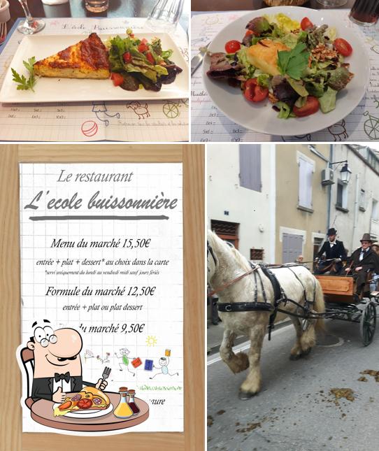 L'École Buissonnière restaurant, Roquemaure Menu du restaurant et