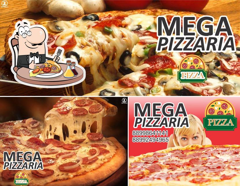 Consiga pizza no Mega Churrascaria e Pizzaria em Russas