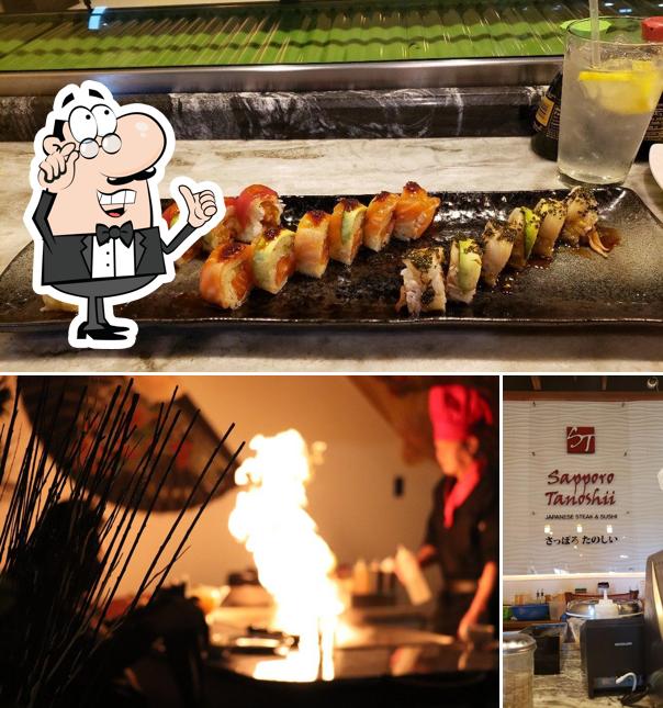 Estas son las fotografías donde puedes ver interior y comida en Sapporo Tanoshii Japanese Steak & Sushi
